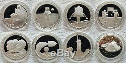 2019 Apollo 11 50th Anniversary Complete 8 Coin Set 1 oz Silver Proof Like each