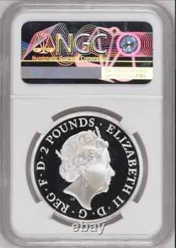 2019 Great Britain Silver Britannia PROOF 6-Coin Set NGC PF70 UC COA# 182