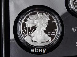 2019 Limited Edition Silver Proof Set US Mint 8 Coins OGP American Silver Eagle