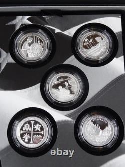 2019 Limited Edition Silver Proof Set US Mint 8 Coins OGP American Silver Eagle