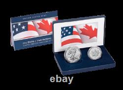2019 Pride of Two Nations Limited Edition Two-Coin Set 100,00 mintage