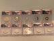 2019 S 10 Coin Proof Set. Anacs- Pr-70 Dcam. First Strike Coins. Flag Label