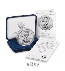 2019 S American Eagle One Ounce Silver Enhanced Reverse Proof Coin PCGS SET