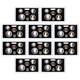 2019 S Partial Proof Set 10 Pack Kennedy Dime 99.9% Silver Nickel Cent Dollar