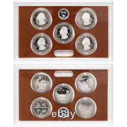 2019 S Proof Set Original Box & (3) 1 Cent Uncirculated-Proof-Reverse Proof OGP