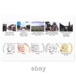 2019 S Proof Set Original Box & (3) 1 Cent Uncirculated-Proof-Reverse Proof OGP