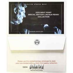 2019 S Proof Set Original Box & (3) 1 Cent Uncirculated-Proof-Reverse Proof OGP
