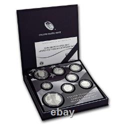 2019 S Proof Silver Eagle Limited Edition Proof Set 19rc In Ogp