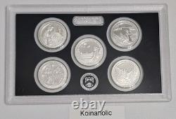 2019 S SILVER 11 Coin Proof Set W Penny In OGP Pulled From Storage FAST