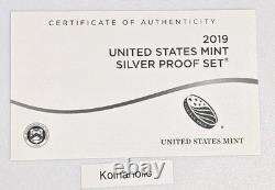 2019 S SILVER 11 Coin Proof Set W Penny In OGP Pulled From Storage FAST