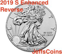 2019 S Silver Eagle ENHANCED REVERSE Proof Baltimore Label 19XE PCGS PR70