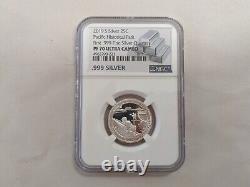 2019 S Silver Proof 7 Coin Set NGC Graded PF 70 Ultra Cameo. 999 Silver