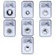 2019 S Silver Proof Coin Set 7 Pc Ngc Pf 70 Ultra Cameo