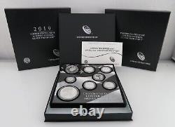 2019 S US MINT Limited Edition Silver Proof Set American Eagle withBox & COA #6133