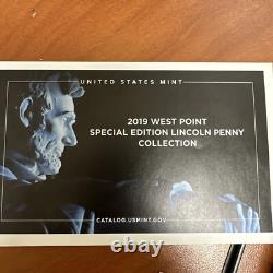 2019 S US Mint Silver Proof Set With2019 Reverse Proof Penny All COAs & OG Box