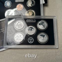 2019 Silver Proof Set 11 Coins With W Mint Cent & OGP