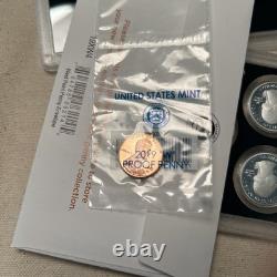 2019 Silver Proof Set 11 Coins With W Mint Cent & OGP