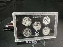 2019 Silver Proof Set U. S Mint COA WITH 2019-W Reverse Proof Penny WOW