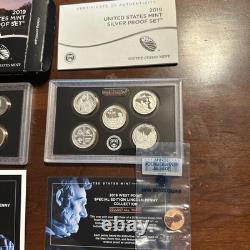 2019 Silver Proof Set with Reverse Proof Penny