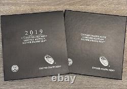2019 UNITED STATES MINT LIMITED EDITION SILVER PROOF SET WithCOA Beautiful Set