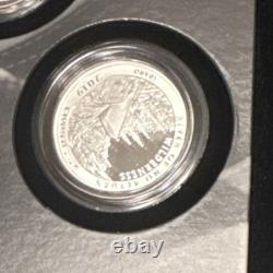 2019 US Mint Limited Edition. 999 Silver Proof Set 8 Coins withBox & COA