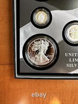2019 U. S Mint Limited Edition Silver Proof 8 pc Set