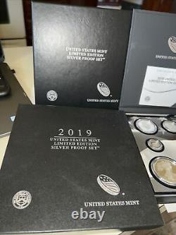 2019 United States Mint Limited Edition Silver Proof Set