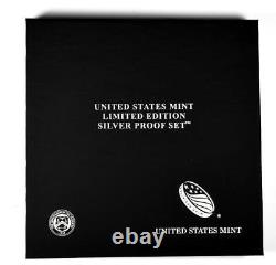 2019 United States Mint Limited Edition Silver Proof Set All Original & Coa