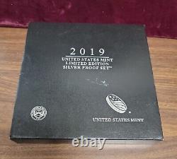 2019 United States US Mint Limited Edition Silver Proof Set