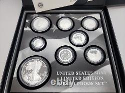 2019 Us Mint Limited Edition Silver Proof Set 19rc Ogp Coa