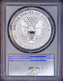 2019 W $1 Enhance Rev Proof Silver Eagle PCGS PR69 FS Pride of Two Nations 19XB