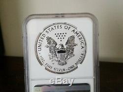 2019 W Enhanced Rev Proof Silver Eagle NGC PF 70 ER (From Pride Two Nations Set)