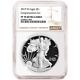 2019-w Proof $1 American Silver Eagle Congratulations Set Ngc Pf70uc Brown Label