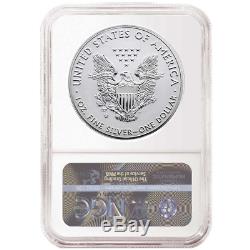 2019-W Reverse Proof $1 American Silver Eagle Pride of Two Nations U. S. Set NGC