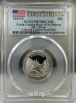 2019-s Limited Edition Silver Proof Set 8 Coin Set Pcgs Pr70 Dcam First Strike