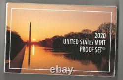 2020 11-piece clad proof set with w-minted proof Jefferson nickel