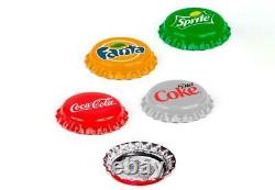 2020 Fiji $1 Coca Cola Bottle Cap Vending Machine. 999 Silver Proof 4 Coin Set