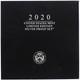 2020 Limited Edition Silver Proof Set Black Box & Coa 7 Coins And Silver Eagle