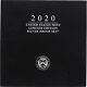 2020 Limited Edition Silver Proof Set Black Box & Coa 7 Coins And Silver Eagle