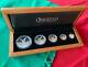 2020 Mexico 5-coin Libertad Silver Proof Set In Display Box Rare, Low Mintage