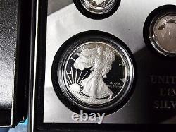 2020 S Proof Silver Eagle Limited Edition Proof Set 20rc In Ogp