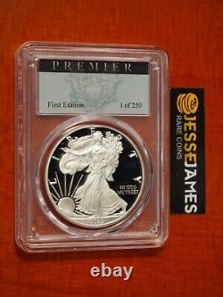 2020 S Proof Silver Eagle Pcgs Pr70 Premier Label From The Limited Edition Set