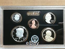 2020 S SILVER PROOF Set w BOX COA & W Reverse Jefferson Nickel 20RH 11 Coins