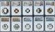 2020 S Silver Proof 10-coin Set Early Releases (10pc) Ngc Pf70 U. C. Portrait Set