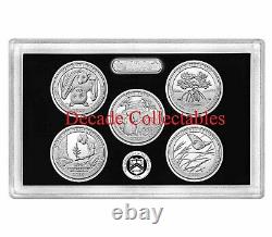 2020 S Silver Quarter Proof Set America the Beautiful NO Box/COA IN STOCK