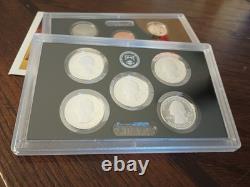2020-S US Mint SILVER Proof Set. 10-coin set PLUS'W' Reverse Proof Nickel