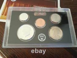 2020-S US Mint SILVER Proof Set. 10-coin set PLUS'W' Reverse Proof Nickel