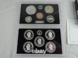 2020-S US Mint Silver Proof Set NO Nickel COA & Box 10 Coins United States