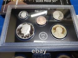 2020-S US Mint Silver Proof Set w OGP Box & COA Very Nice Looking Coins