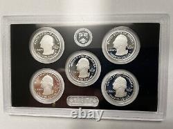 2020 S US Silver Proof Set 10 Coins with Reverse Proof Nickel withGOP & COA